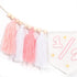 1/2 Tassels,6 Daisy Birthday High Chair Banner - Girls Half Birthday Party Decorations,Boho Daisy Highchair Banner