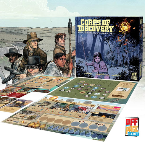 14 14+ Corps of Discovery Cooperative Adventure Board Game by Off The Page Games | Players | Ages