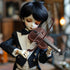 3.26 Inch Worlds Smallest Violin Toy, Miniature Violin for Dollhouse Accessories, Tiny Desk Decor and Christmas