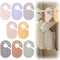 QFGasre Baby Closet Dividers Nursery Decor Baby Clothes Organizer Double-Sided Clothes Size Hanger