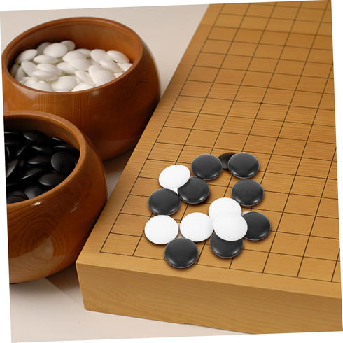360pcs Flat Beads Chess Stone Board Game Accessories for Educational Playthings