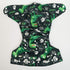 Junior Big Cloth Diaper Pocket Reusable Washable Baby Toddler (Green Dinosaurs) for 2 to 7 Years Old