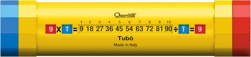Quercetti Tubo Educational Toy for Learning Multiplication and Division Tables for Kids Ages 5+