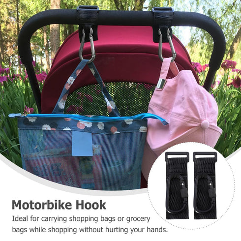 Stroller Hooks for Bag Hanging - ORFOFE Tether Strap for Infant Carriers
