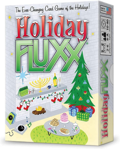 Looney Labs Holiday Fluxx Card Game - Celebrate Holidays with 2-6 Players