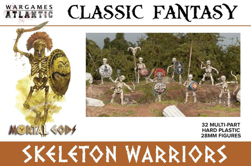 Classic Fantasy Skeleton Warriors Miniature Game Models for Collectors