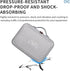 Hard Carrying Case for DJI Mini 4 Pro - Waterproof PU Portable Travel Shoulder Bag and Handbag 2 in 1