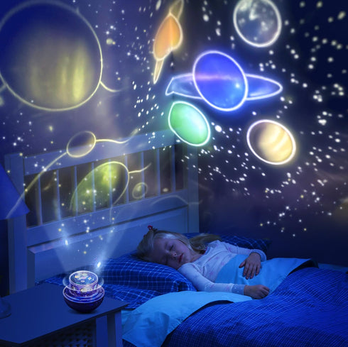 TOURACE Solar System Projector, Star Night Light for Kids, Planet Toys, Space Light, Universe Projectr, Space Lamp
