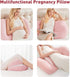 Pregnancy Pillow, Portable Maternity Pillow for Pregnant Women, Travel Wedge Pillow for Side Sleeper, Relief Body