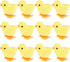 3 Otters 12PCS Wind Up Chick Toys, Jumping Cute Chicken Plush for Kids Easter Party Favors