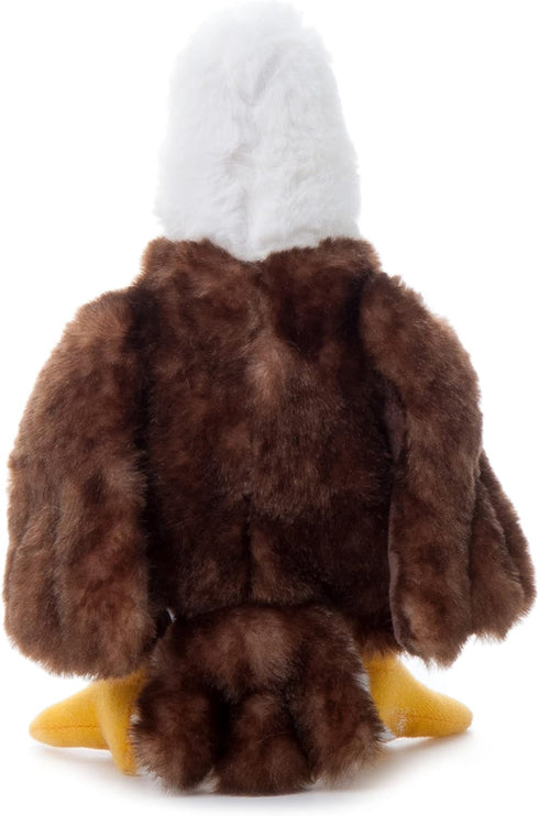 9 inches The Petting Zoo Bald Eagle Stuffed Animal, Gifts for Kids, Wild Onez Zoo Animals, Bald Eagle Plush Toy