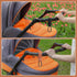 Colingmill 3 Pieces Stroller Hooks, Black and Brown Hanging Multi Functional Strap with Clip for Diaper Bag Stroller