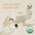 5 oz. ELLAOLA Organic Moisturizing Baby Massage Oil - Non Greasy Formula Made With Natural Jojoba, Sunflower, and Argan