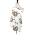 SUABO Nursing Cover Breastfeeding Scarf, Cute Doodle Sloth Car Seat Covers for Babies Infant, Stroller Cover, Carseat