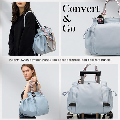 16 16 3-in-1 Everyday Bag Tote for Women, Spacious Diaper Bag with Pockets, Durable Travel Bag, Sleek Work Shoulder Bag