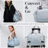 16 16 3-in-1 Everyday Bag Tote for Women, Spacious Diaper Bag with Pockets, Durable Travel Bag, Sleek Work Shoulder Bag