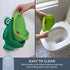 Dreambaby Pee-Pod Toilet Training Urinal - Frog Potty with Removable Bowl & Spinning Target - Portable Toddler Urinal