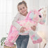 Tezituor 32in Giant Unicorn Plush Toy - Cute Rainbow Pink Unicorn Stuffed Animal - Birthday Decorations