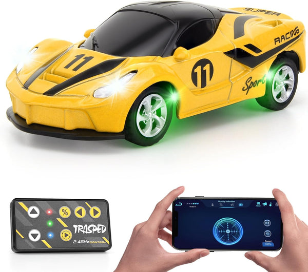 SASBSC 1/64 Mini Rc Car Toys for Boys Age 4-7 8-12, 2.4GHz
