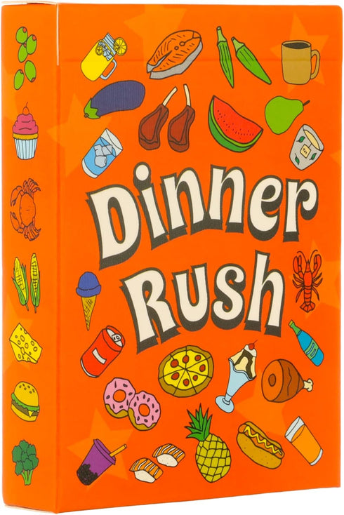 Dinner Rush - Fast-Paced Observation Game for Ages 6-99, 2-4 Players, Family and Travel Games