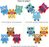 Berry President Stacking Toys, Colorful Wooden Balancing Owls Toy Set, Montessori Educational Game for Toddlers