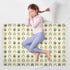 Yoogain 52" 34" Boho Simple Style Owl Green Diaper Mats Highly Absorbent Potty Training Pads Changing Diaper Pads
