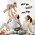 8 Xylolfsty Playroom Wall Decor, Where The Wild Ones Play Sign - Wooden Wall Art for Boys & Girls Toy Room, Toddler