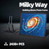 HJPLPXH Sets 12+ (2438PCS) Milky Way Galaxy Micro Mini Building Block Art Model, Mini Bricks Creative Ideals Gifts