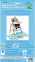 Unique Party 1st Birthday Turtle High Chair Kit | Blue | 4 Pcs