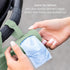 Ubbi On-the-Go Diaper Bag Dispenser for Travel, Retractable Must Have for Newborns, Baby Accessory (Sage Green)