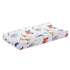 Bedtime Originals Construction Zone Changing Pad Cover, White/Trucks