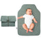 Natemia Portable Diaper Changing Pad - Rollable, Portable Changing Pad for Diaper
