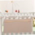 Hanging Pocket Organizer for Stroller: Cotton Fabric Storage Bag