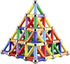 210Pcs Magnetic Building Sticks Blocks, STEM Educational Toys for Kids, 3D Construction Toy with Storage Bag
