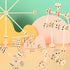 Zhanmai 2 Sets of 120 Pcs Wooden Building Blocks, Educational Natural Wood Toys for Kids, Different Sized Sets for Boys
