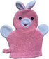 Cute Baby Kids Bath Sponge/Mitt/Glove Set of 4 - Cartoon Rabbit/Frog/Duck/Bear