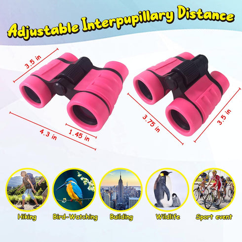 ESSENSON Kids Explorer Kit, Adventure Kit with Binoculars for Outdoor Fun for Kids Ages 4-8