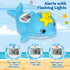 Baby Bath Thermometer, Dolphin Floating Bath Thermometer Baby for Newborns, Waterproof Bath Temperature Monitor