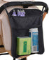 Baby Stroller Organizer, Black, Umbrella Stroller Organizer with Extra Pockets for Snacks, Wipes, Water Bottles