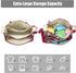 Diaper Bags Tote Set for Boys and Girls - Portable Nappy Changing Bags, Large 5PCS Travel Diaper Bag Set