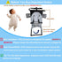 Baby Airplane Bed, Baby Travel Essentials for Flying, Toddler Airplane Seat Extender Must Haves, Plane Portable High