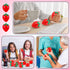 50 2 Inch Geosar Pcs Strawberry Stress Balls Mini Foam Strawberry Stretchy Toys Fruit Party Favor Stress Relief Fidget