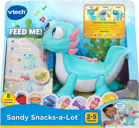 Sandy Snacks-a-Lot Learning Toy - Interactive Food Fun for Toddlers