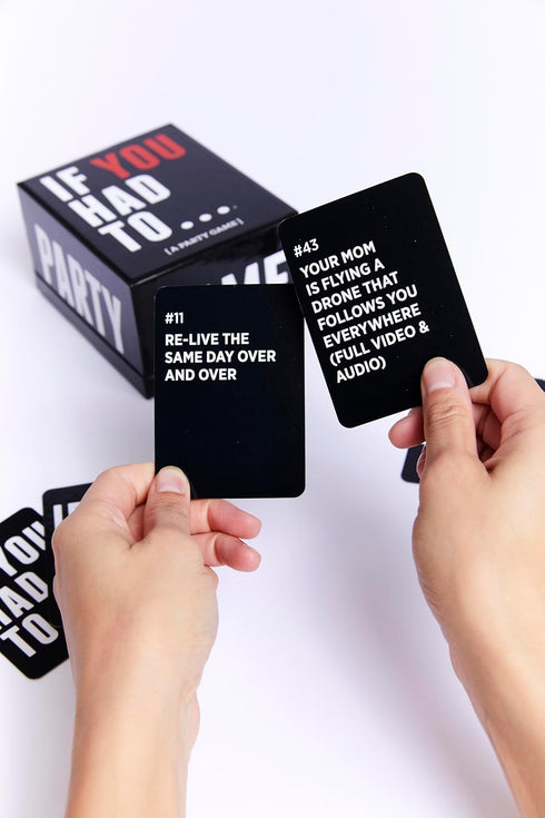 DSS Games If You Had to... [A Party Game | Horrible and Hilarious Would You Rather Card Game for Parties with Friends