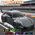 1:24 RC Drift Car, Scale Remote Control Vehicle with LED Lights,Drifting TiresTwo Batteries, Racing Sports Toy Idea