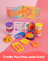 Set 4 5 Set) ChildGen Paw Pals Play Dough Natural Non-Toxic Sensory Dough for Kids, Colours with Moulds & Themed Play