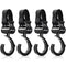 SUNVENO Stroller Hooks for Diaper Bag 4 Pack, Baby Travel Essential Heavy