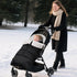 (105x46cm) KAKIBLIN Stroller Footmuff, Baby Footmuff for Stroller, Universal Bunting Bag for Babies Compatible