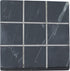 Deco 79 Marble Tic Tac Toe Game Set - 6" x 6" x 1" with Silver Inlay