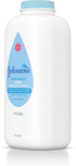 15 oz Johnson's Baby Powder with Naturally Derived Cornstarch, Aloe & Vitamin E for Delicate Skin, Hypoallergenic, Free